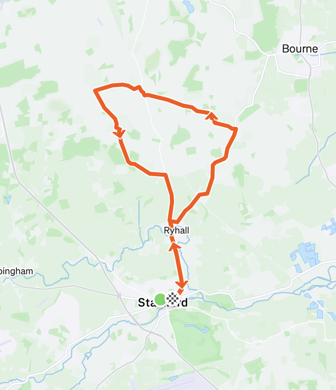 Stamford to Little Bytham