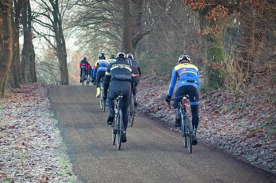 Winter cycling gear Stamford