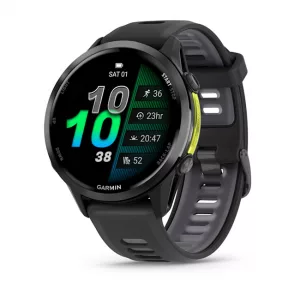 Black Garmin Forerunner 970 watch