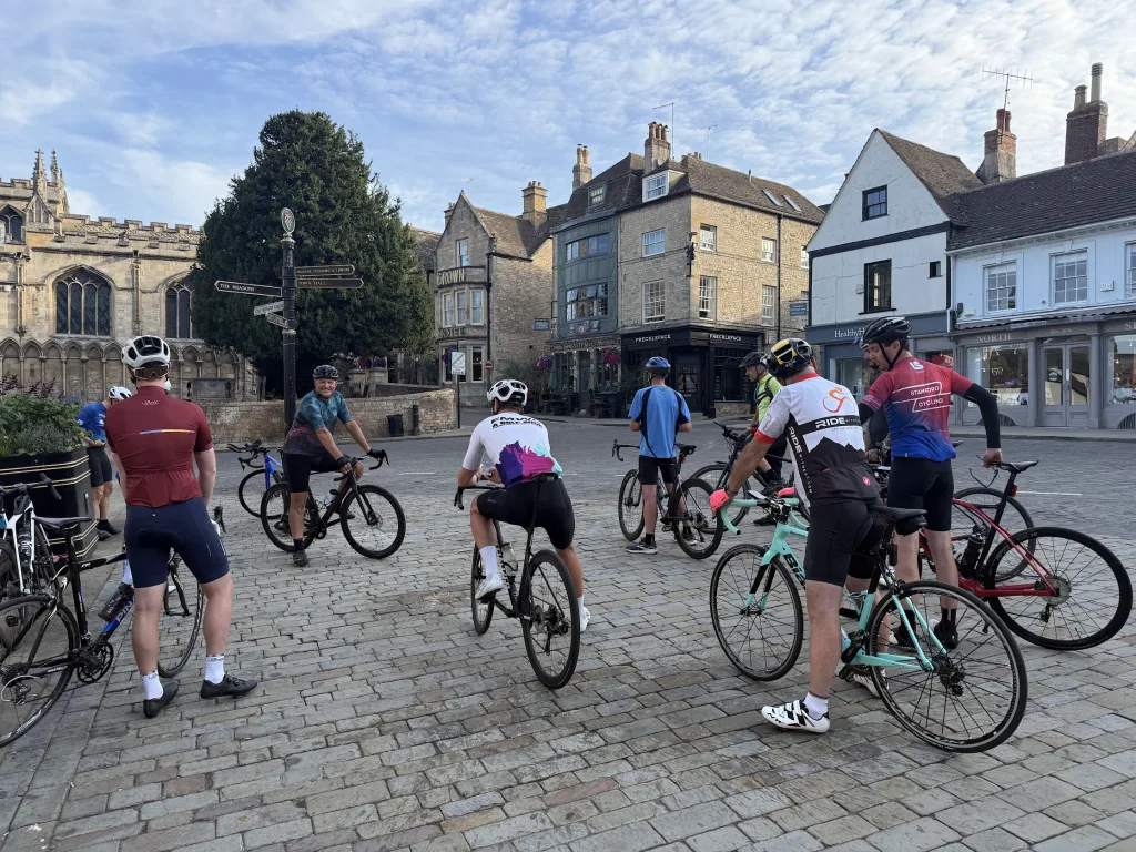 Stamford cycling meeting at Red Lion Square