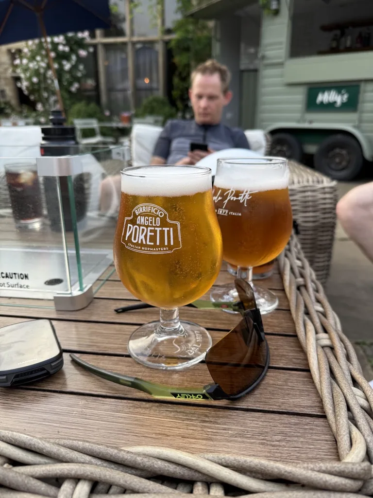 Post Thursday social ride pints